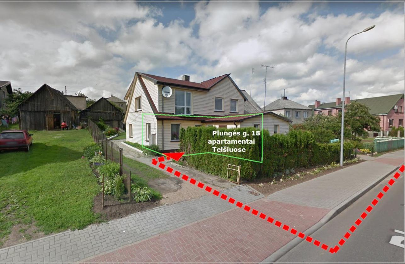 Plunges Gatves 18 Apartamentai Telšiai Exterior foto